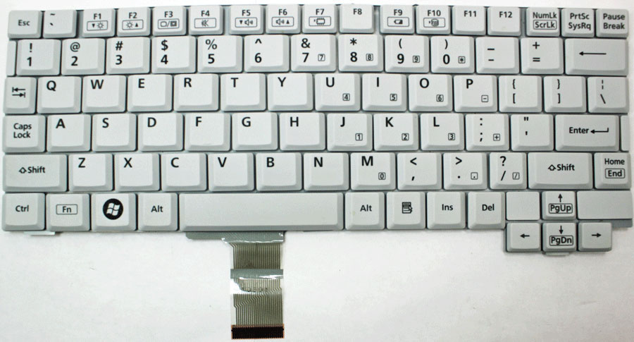 Panasonic Toughbook HMB3329CPI01 Keyboard