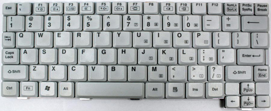 Panasonic Toughbook CF-T4 Keyboard