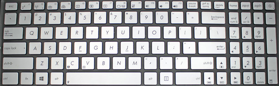Asus ZenBook Pro UX501VW Keyboard