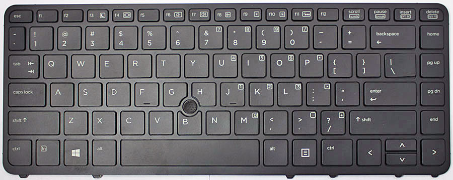 HP EliteBook 840 Replacement Laptop Keys