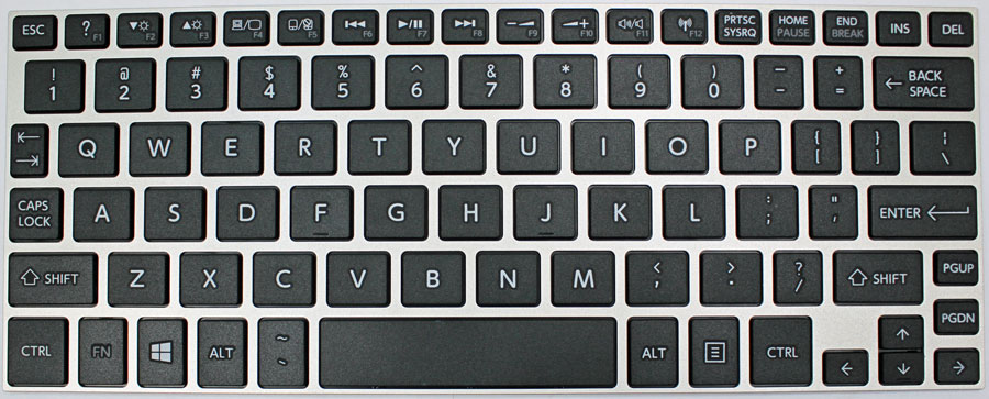 Toshiba Satellite Radius 11 L15W Keyboard