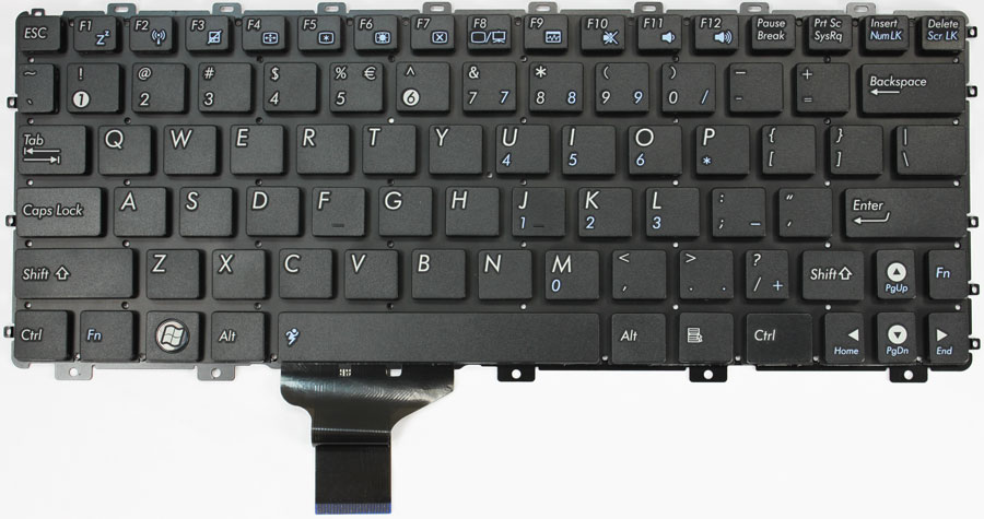 Gigabyte TouchNote T1005M Keyboard