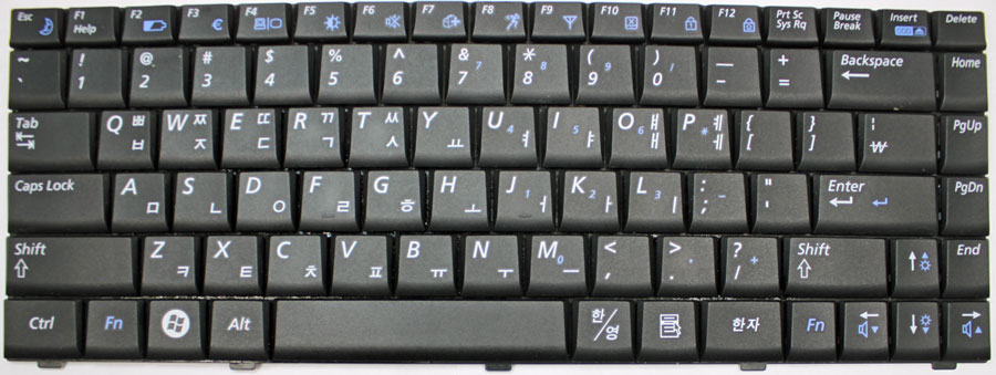 Samsung Q Series Q320 Keyboard