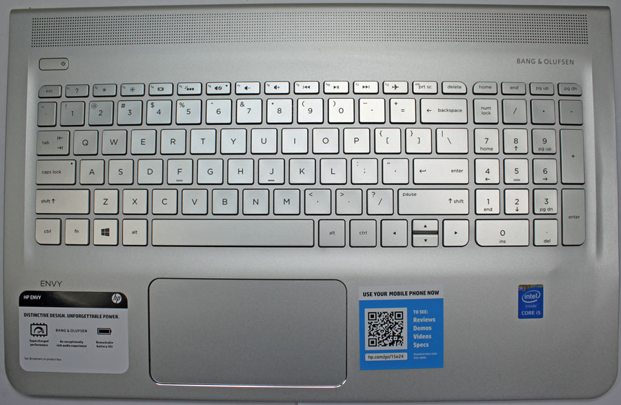 HP Envy AM1DO000BC Keyboard