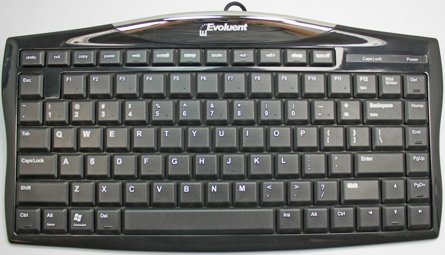 Evoluent Essentials Full Featured Compact Keyboard EKB Keyboard