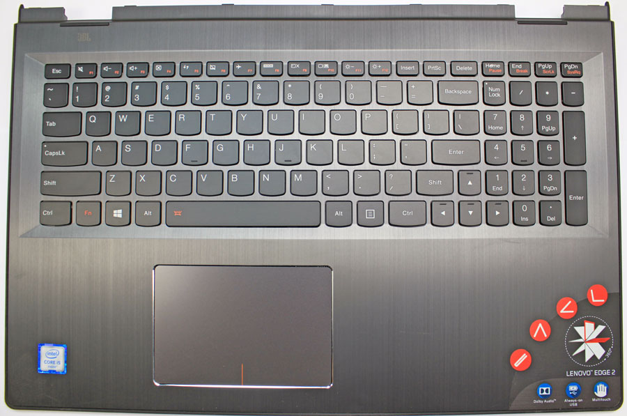 Lenovo Edge 2 80QF Keyboard