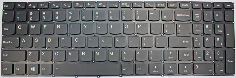 Lenovo IdeaPad Flex 4 80VE Keyboard