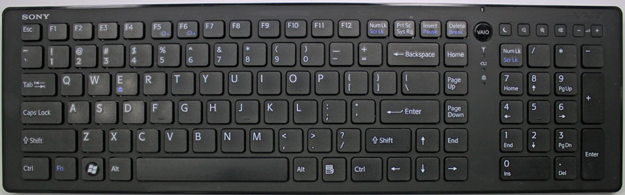 Sony Wireless Keyboard 149038721 Keyboard