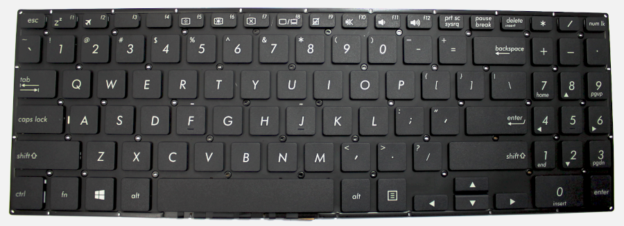 Asus VivoBook Flip TP510 Keyboard