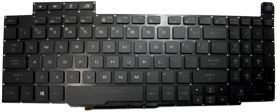 Asus ROG Zephyrus M 90NR00F2-R31US0 Keyboard