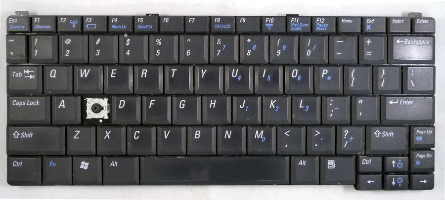 Dell Latitude X1 Keyboard