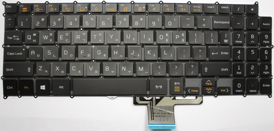 LG Gram 15Z970 Keyboard
