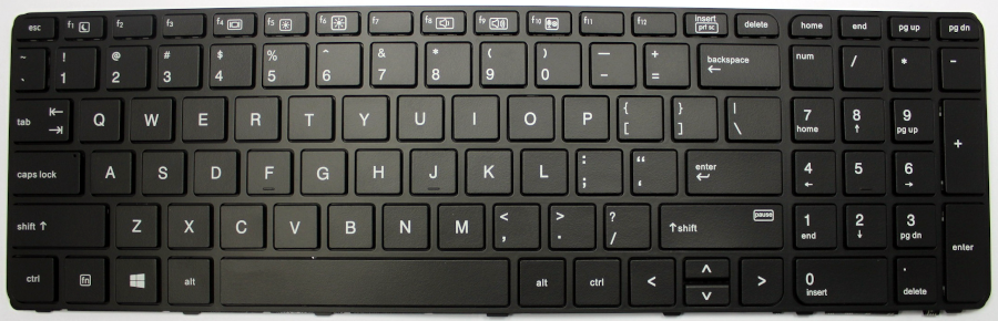 HP Probook 450 G3 Keyboard Key 580 ONE KEY ONLY! 