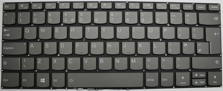 Laptop Keyboard for Lenovo Yoga 530-14IKB English US KT01.18A6AS01USRA000 SN20R55275 PD4SB-US PK131725A00 PK132795A00 Gray with Backlit New 