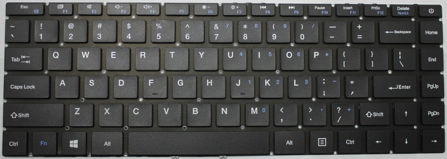 Gateway Ultra Slim Notebook GWTN141-2 Keyboard
