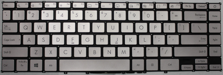 Asus ZenBook 13 UX325 (Silver) Keyboard
