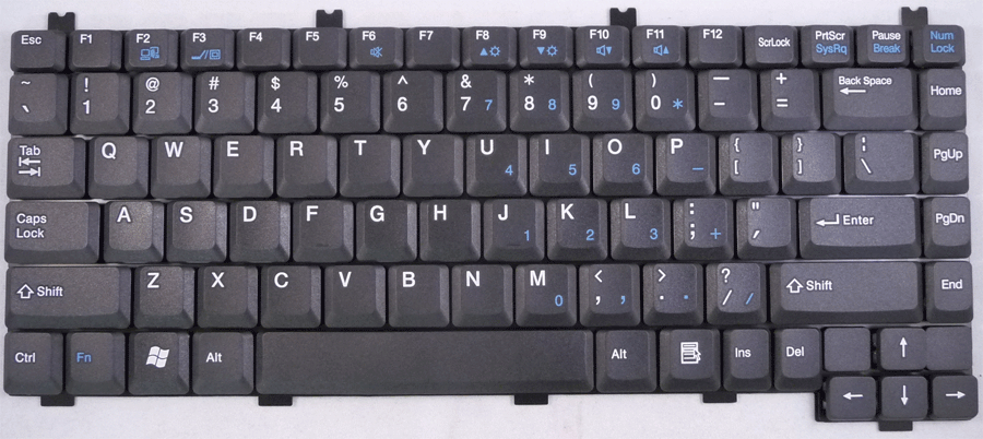 Fujitsu Amilo V2010 Keyboard