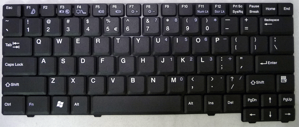Uniwill Uniwill 259IA3 Keyboard
