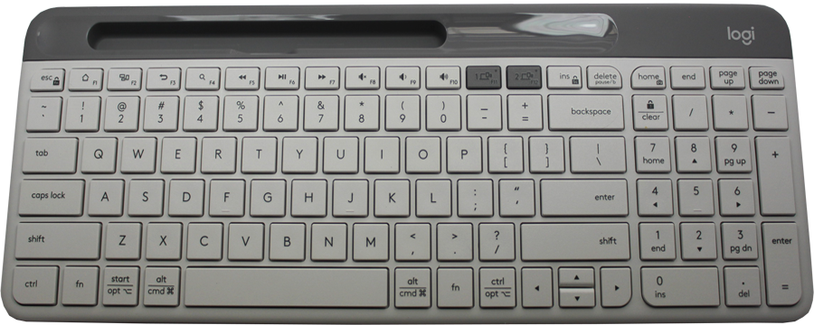 Logitech Multi-Device Wireless Keyboard K580 (Mac OS White) Keyboard