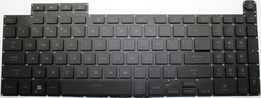 Asus TUF Gaming A16 FA607 Keyboard