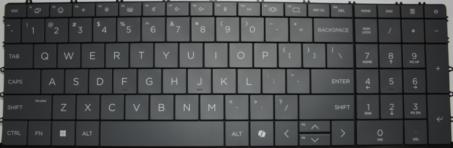 HP OmniBook X 17-DD0013DX Keyboard