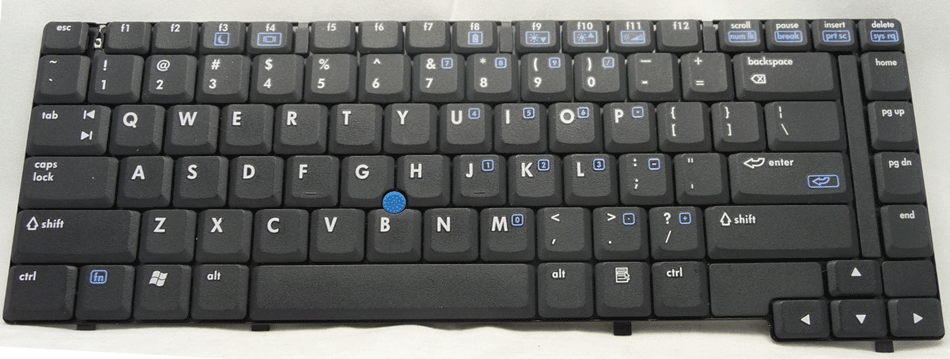 HP NC Series nc6400 Keyboard
