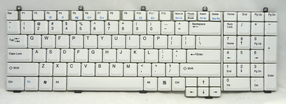 Fujitsu N Series N6010 Keyboard