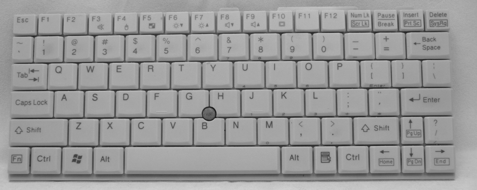 Fujitsu Lifebook P Series P1120 Keyboard
