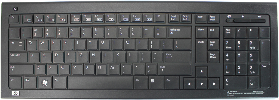 HP Wireless Elite Desktop Keyboard Keyboard