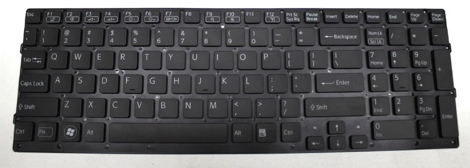 Sony VPC VPCF223FX Keyboard