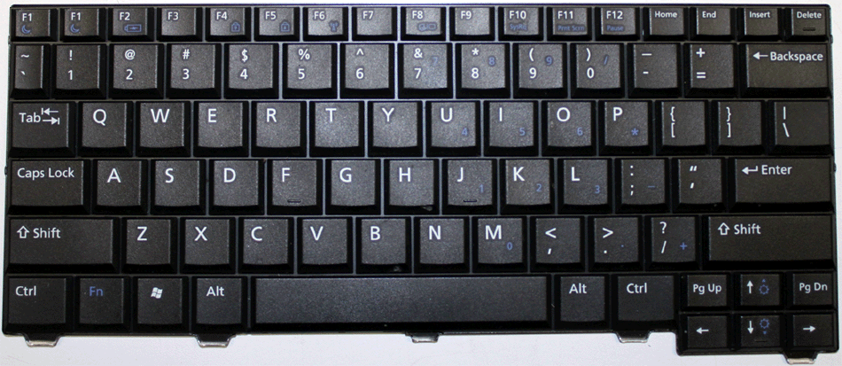 Dell Latitude NW3XM Keyboard