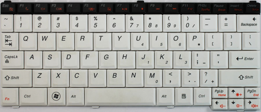 Lenovo IdeaPad AEFL2V00010 Keyboard