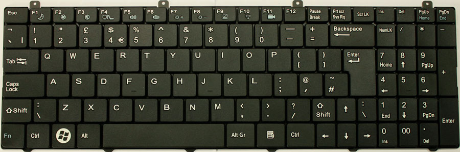Advent Advent Series 6552 Keyboard