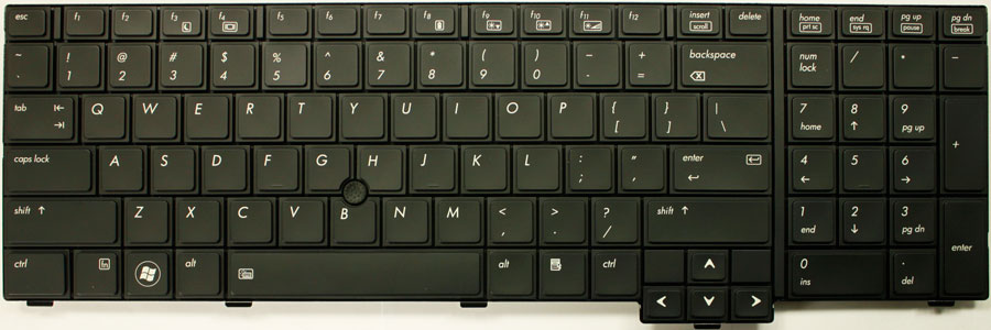 HP EliteBook 8740P Keyboard