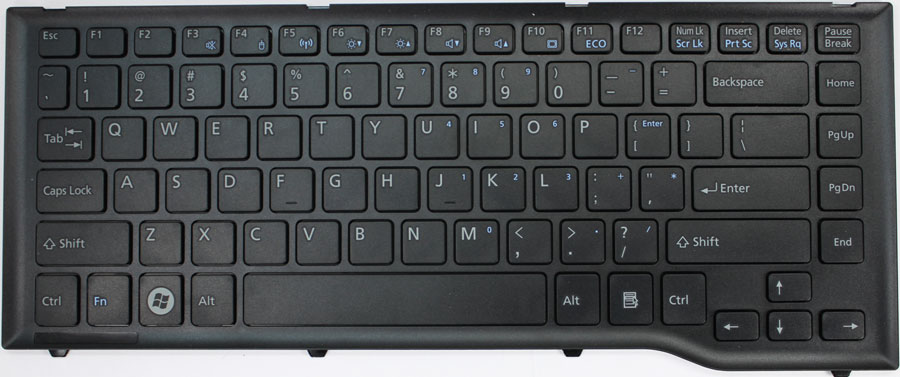 Fujitsu LifeBook LH522 Keyboard